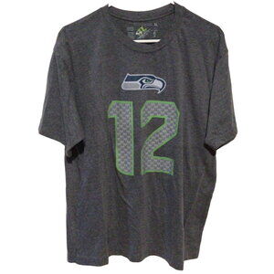 Leslie Jordan Seattle Seahawks 2013 Gray 12K Run at The Landing T Shirt XL